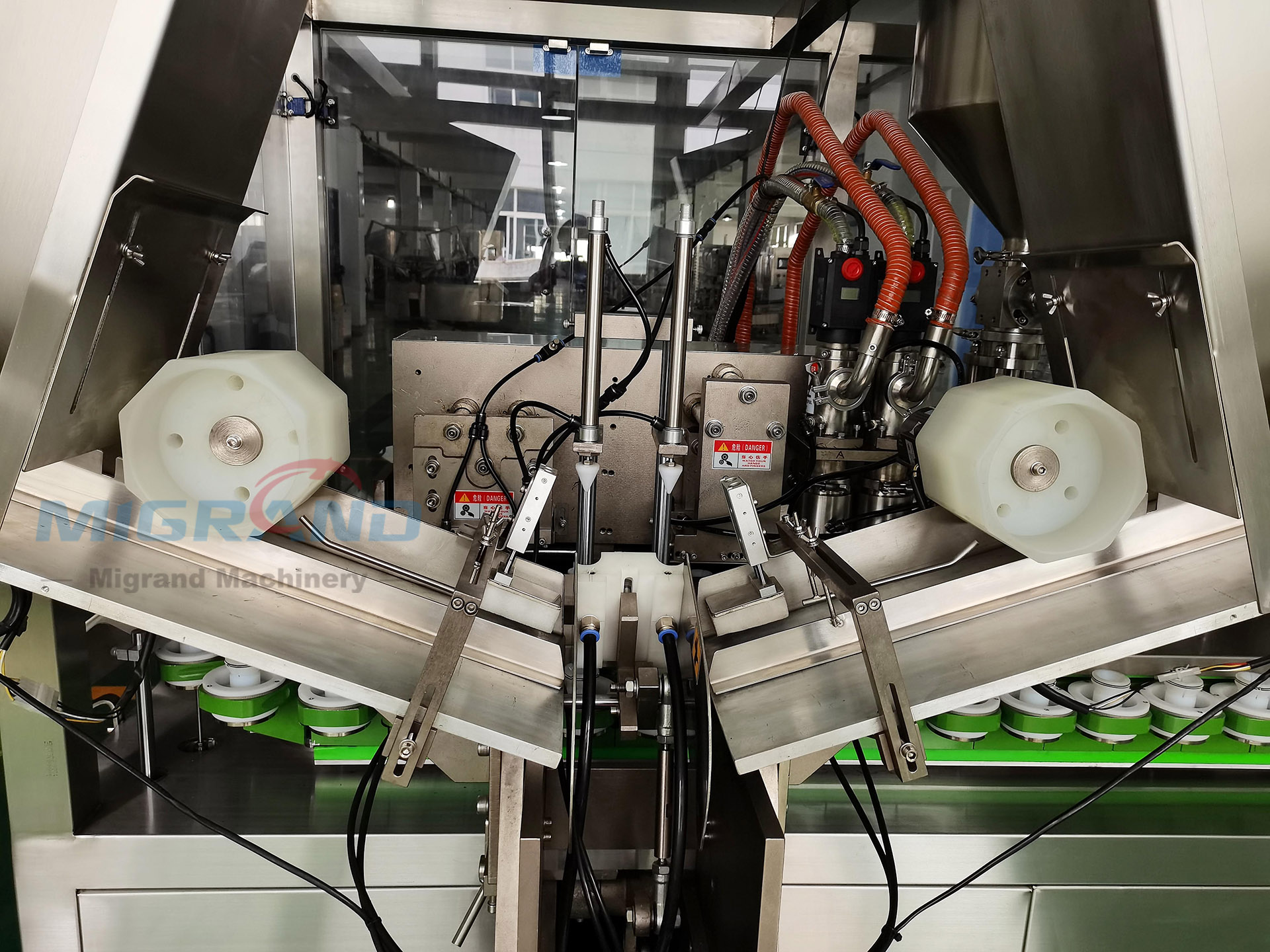 The drum-type tube feeding-1 L'alimentation par tube de type tambour-1