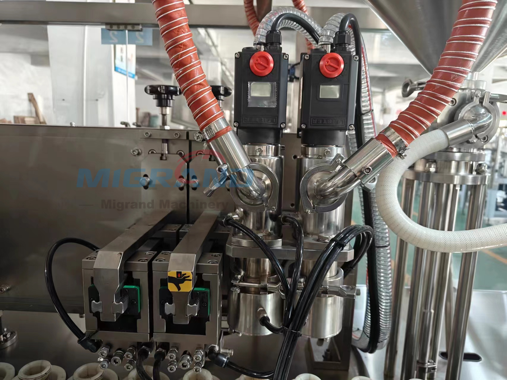 LEISTER double-heating system (with tempering system)-1 Système de double chauffage LEISTER (avec système de tempérage)-1