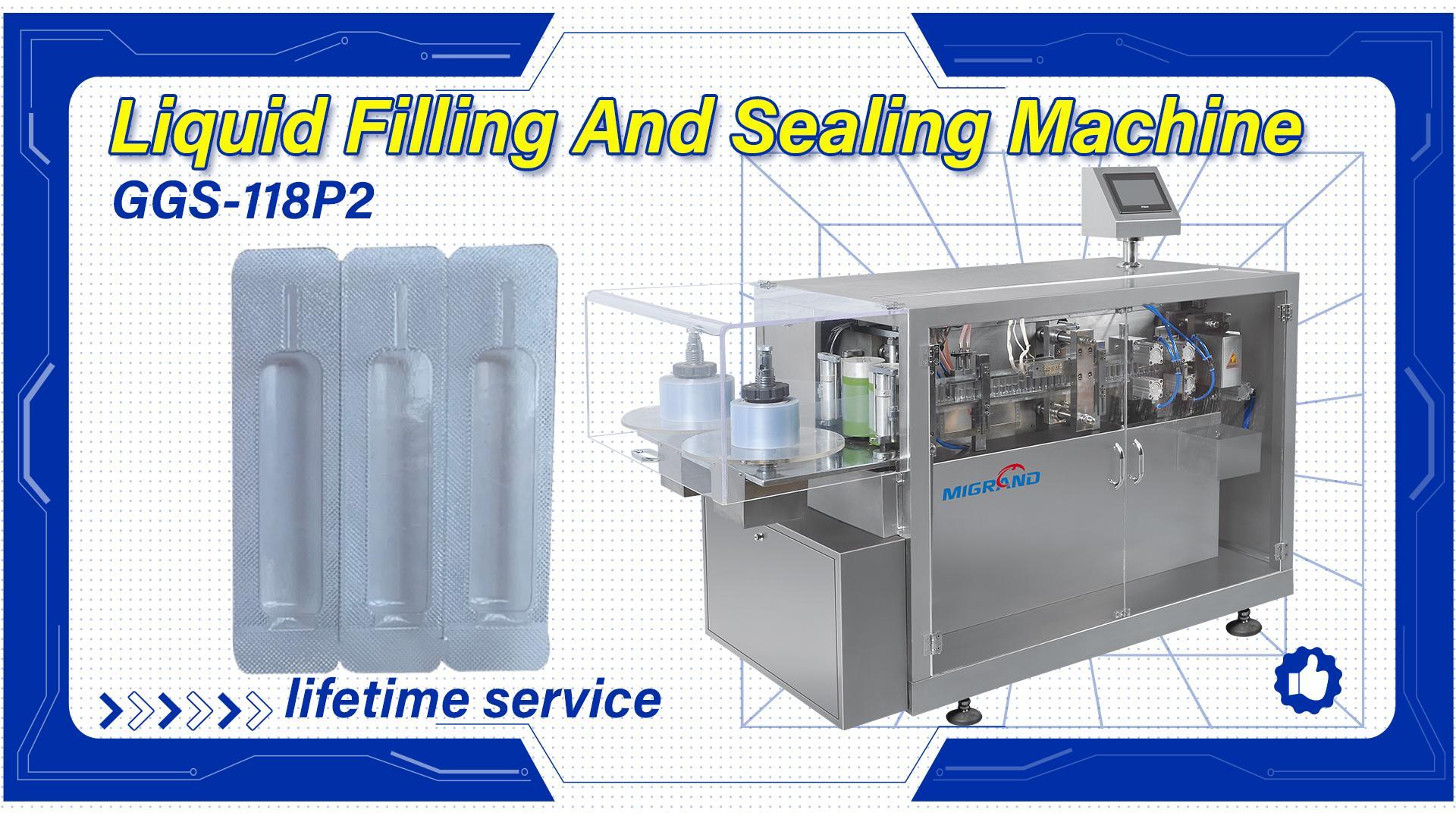 Machine de scellage de remplissage de formage de flacons liquides USA-Vape