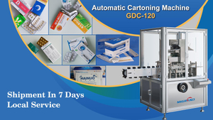 Machine de cartonnage sous blister GD-120 pour produits pharmaceutiques