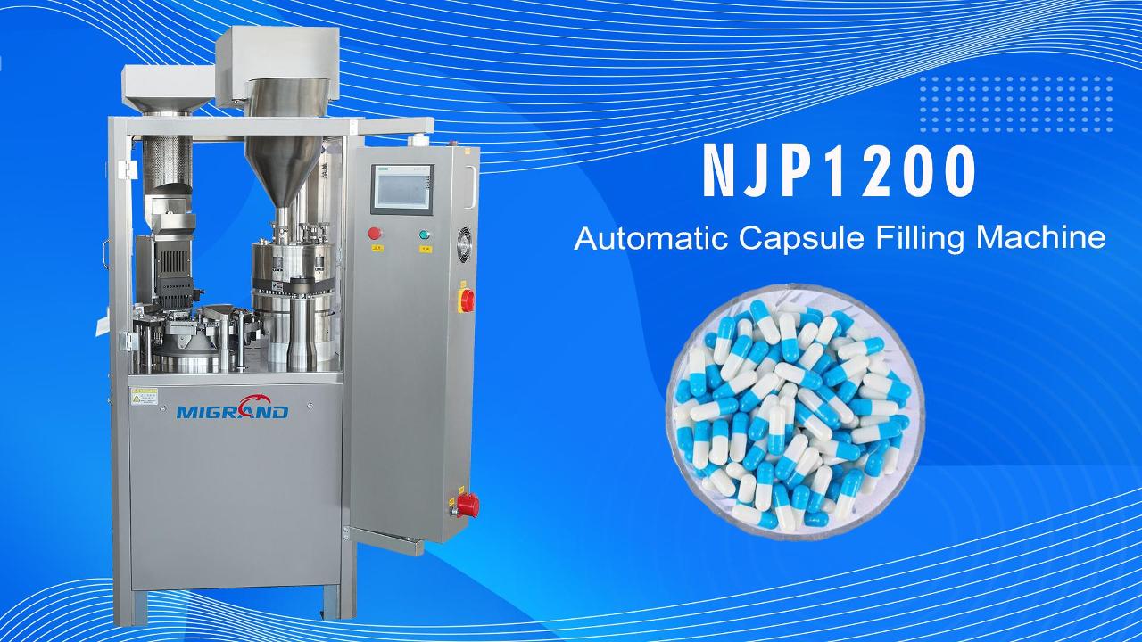 Exportation vers la Grèce Machine de remplissage de capsules NJP-1200 en stock
