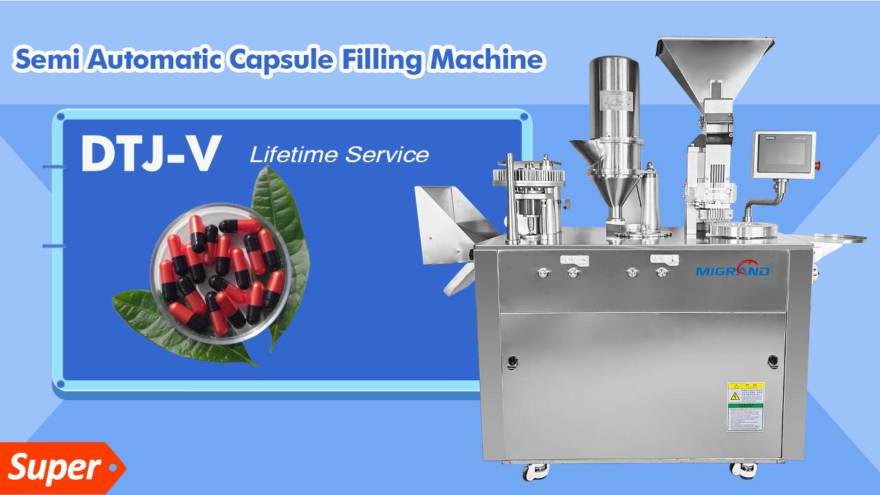 Livraison rapide de la machine de remplissage de capsule semi-automatique au Maroc