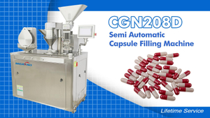 Machine de remplissage de capsules semi-automatique CGN208D