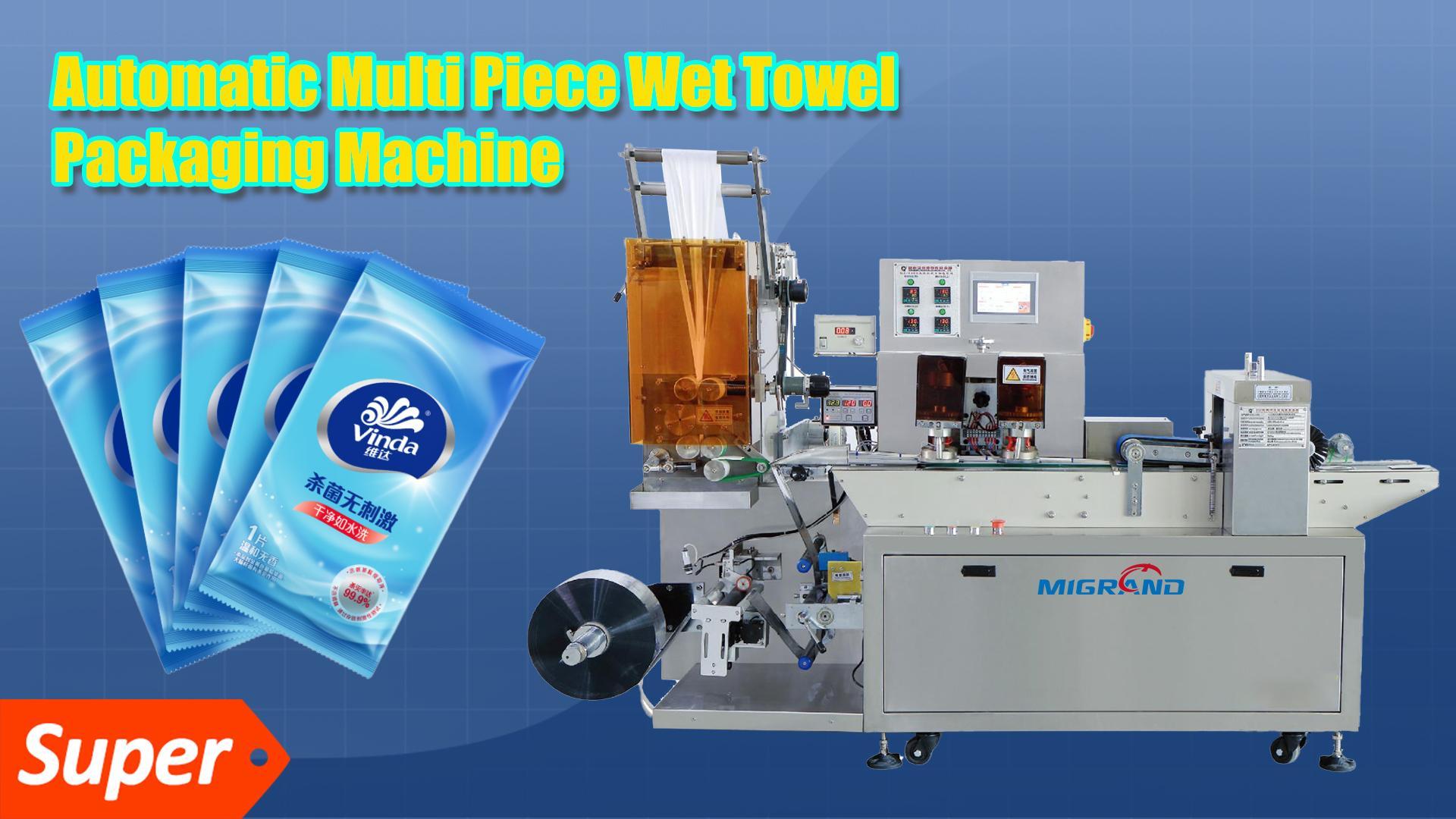 Comment fonctionne la machine à mouchoirs humides unique à grande vitesse ?