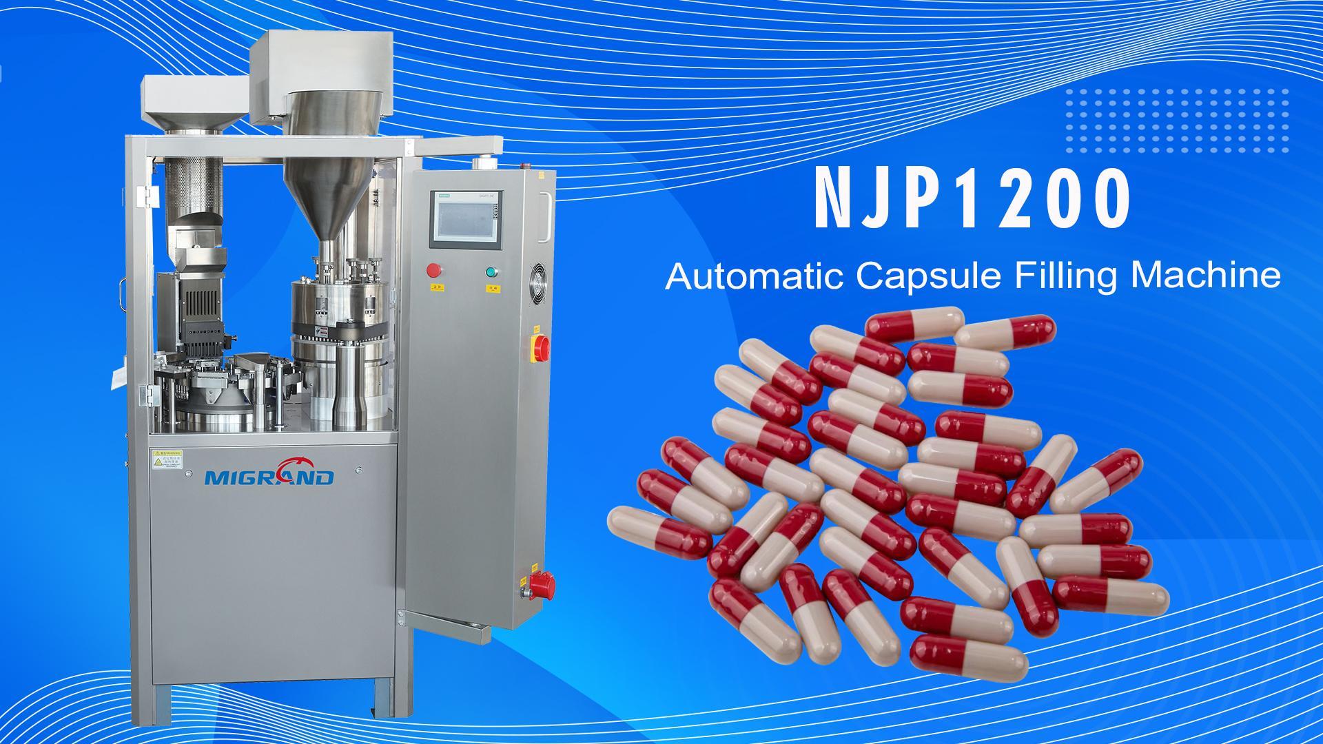 Machine de remplissage automatique de capsules Turkey-NJP1200