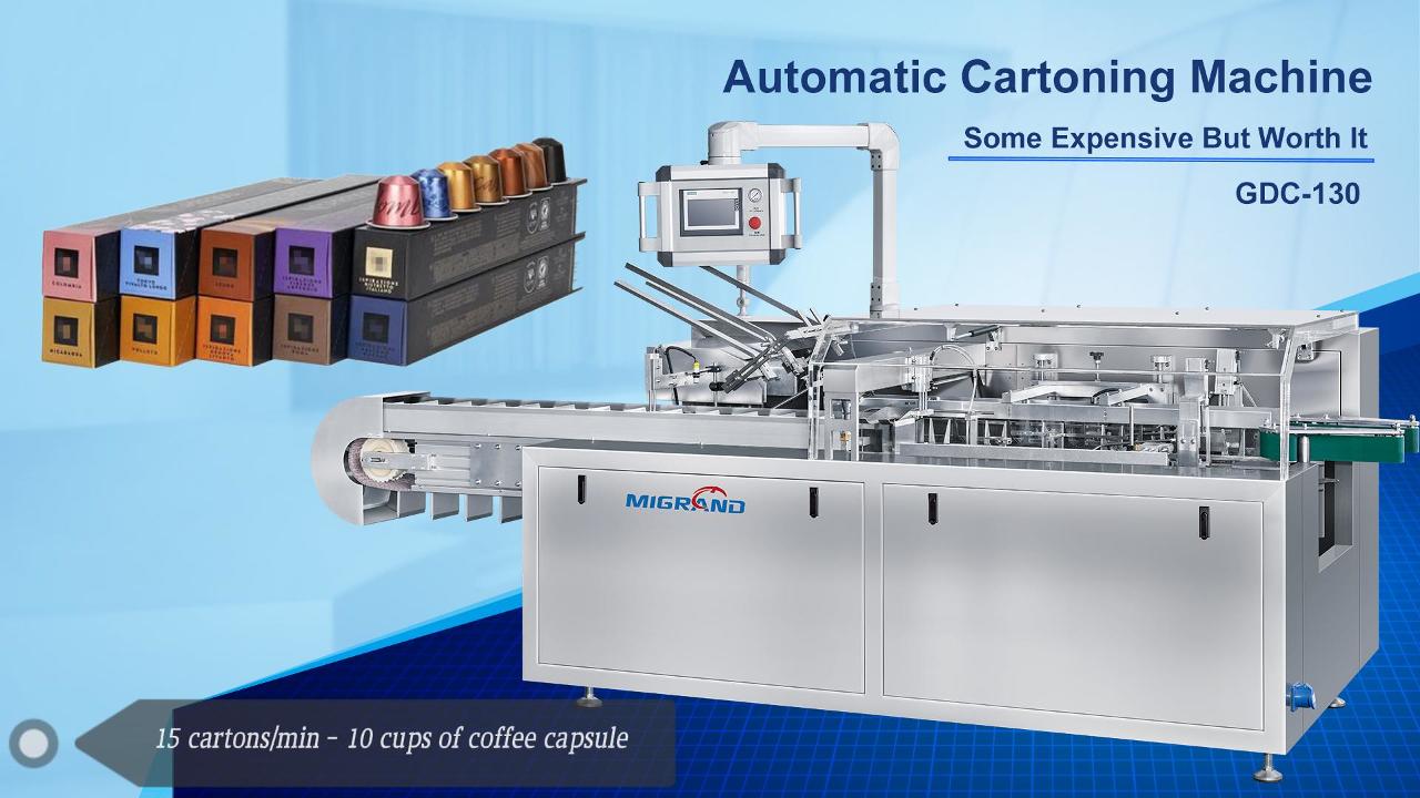 Comment mettre automatiquement les capsules de café dans une boîte