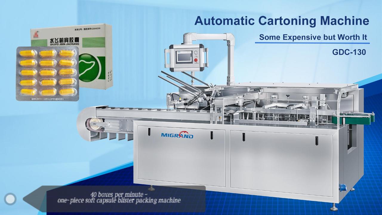 Machine d'emballage de softgels pour les suppléments pharmaceutiques et de santé