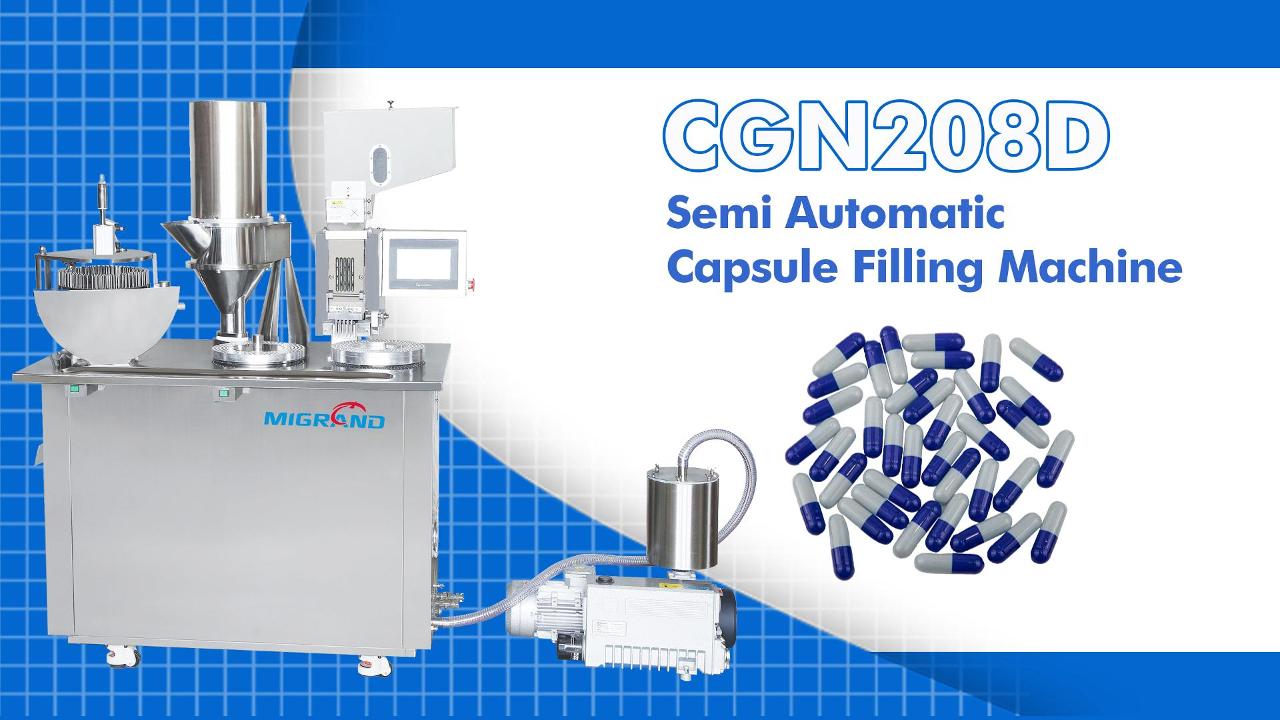 Exportation de machine de remplissage de capsules semi-automatique vers la Tunisie