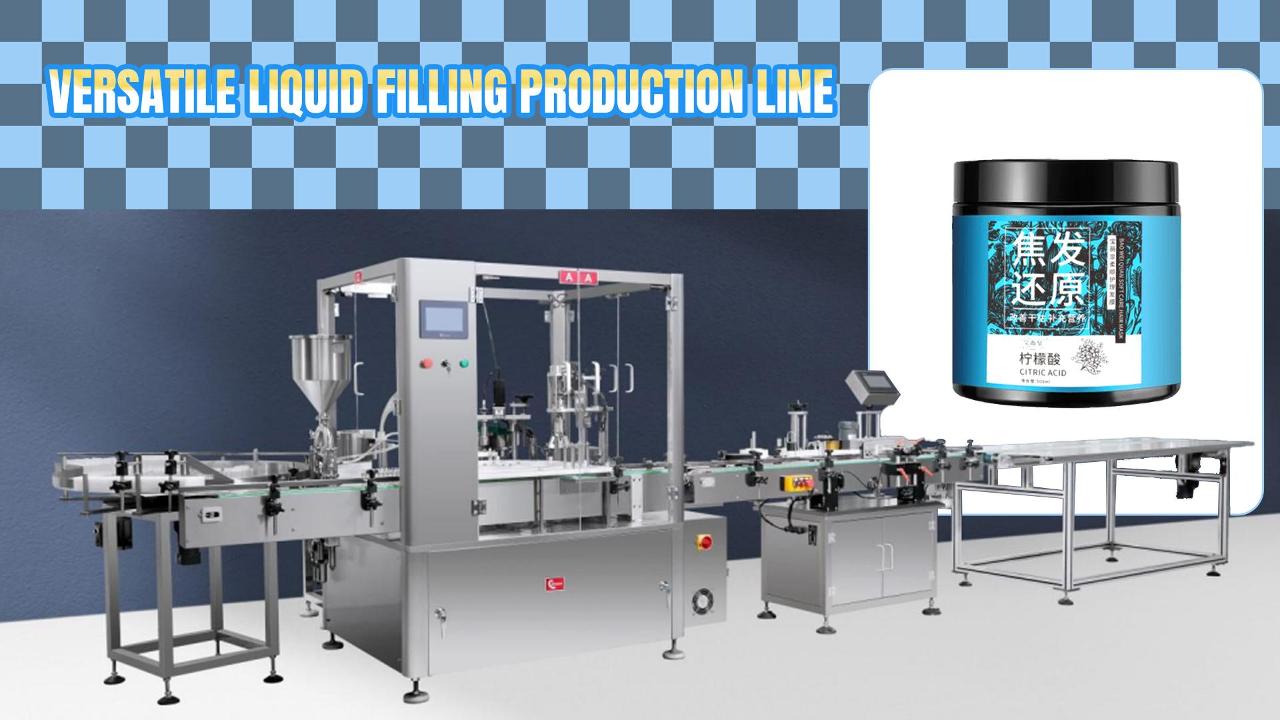 Ligne de remplissage de bocal à crème automatique pour l'exportation vers les EAU