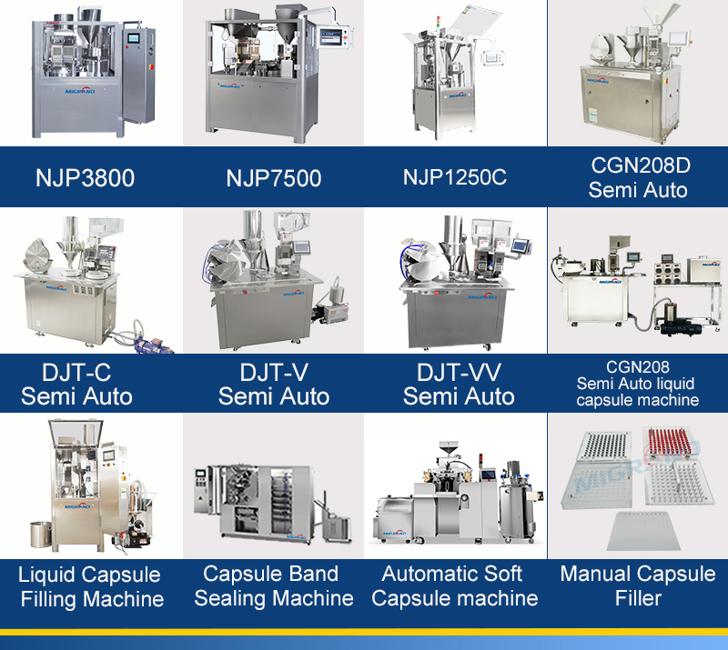 catalogue de remplisseuses de capsules