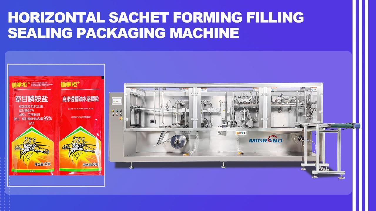 Exportation vers la Pologne Twin-Link Horizontal Sachet Packing Machine et Multi Sachets Cartoning Machine Line