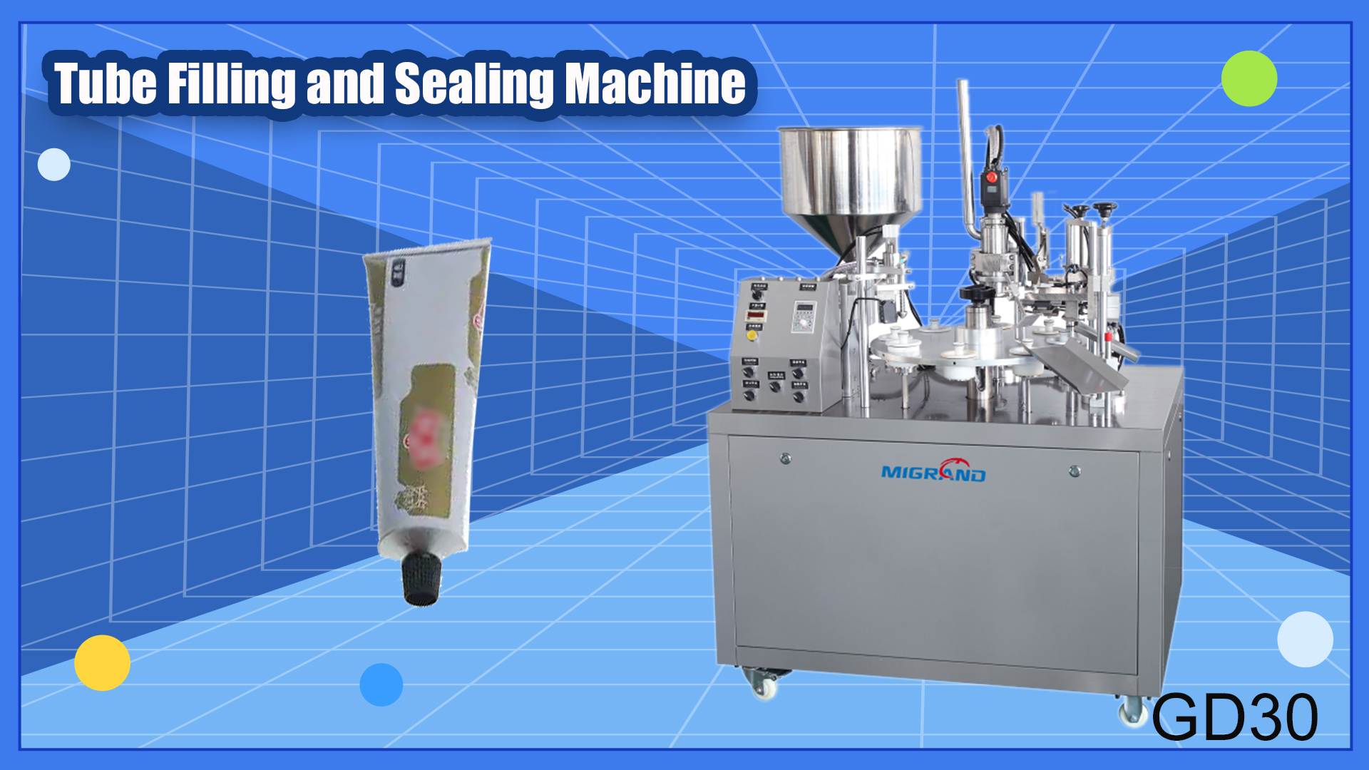 Mongolie - Machine de remplissage et d'étanchéité de tube semi-automatique