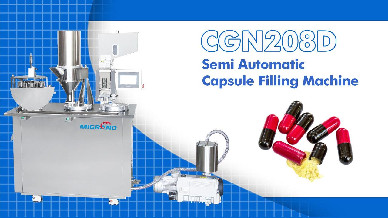 Nouvelle exportation de machine à remplissage de capsule semi-automatique vers la Colombie