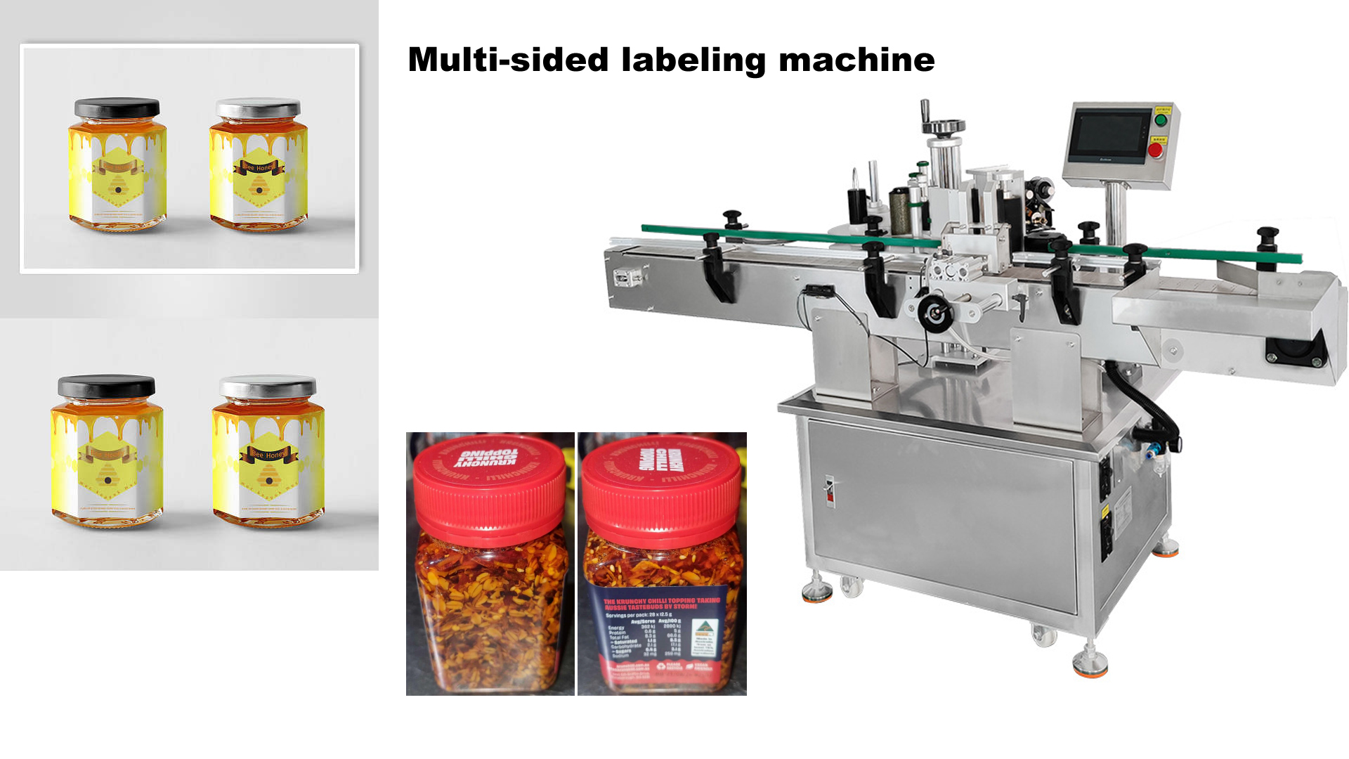 Comment étiqueter la bouteille carrée?