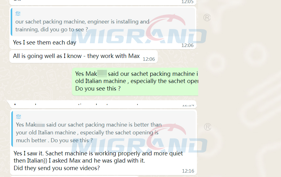 La machine d'emballage de sachet chinoise est meilleure que l'italien