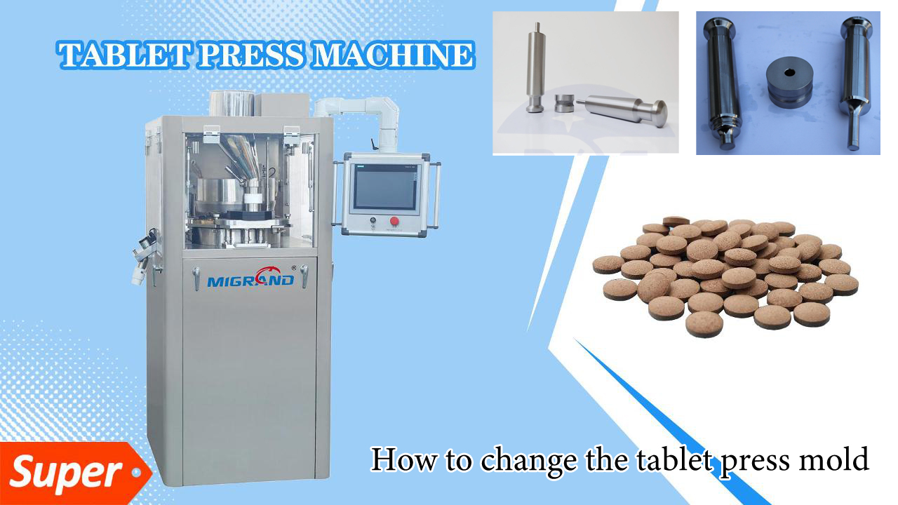 Comment changer de moisissure de la presse à tablette