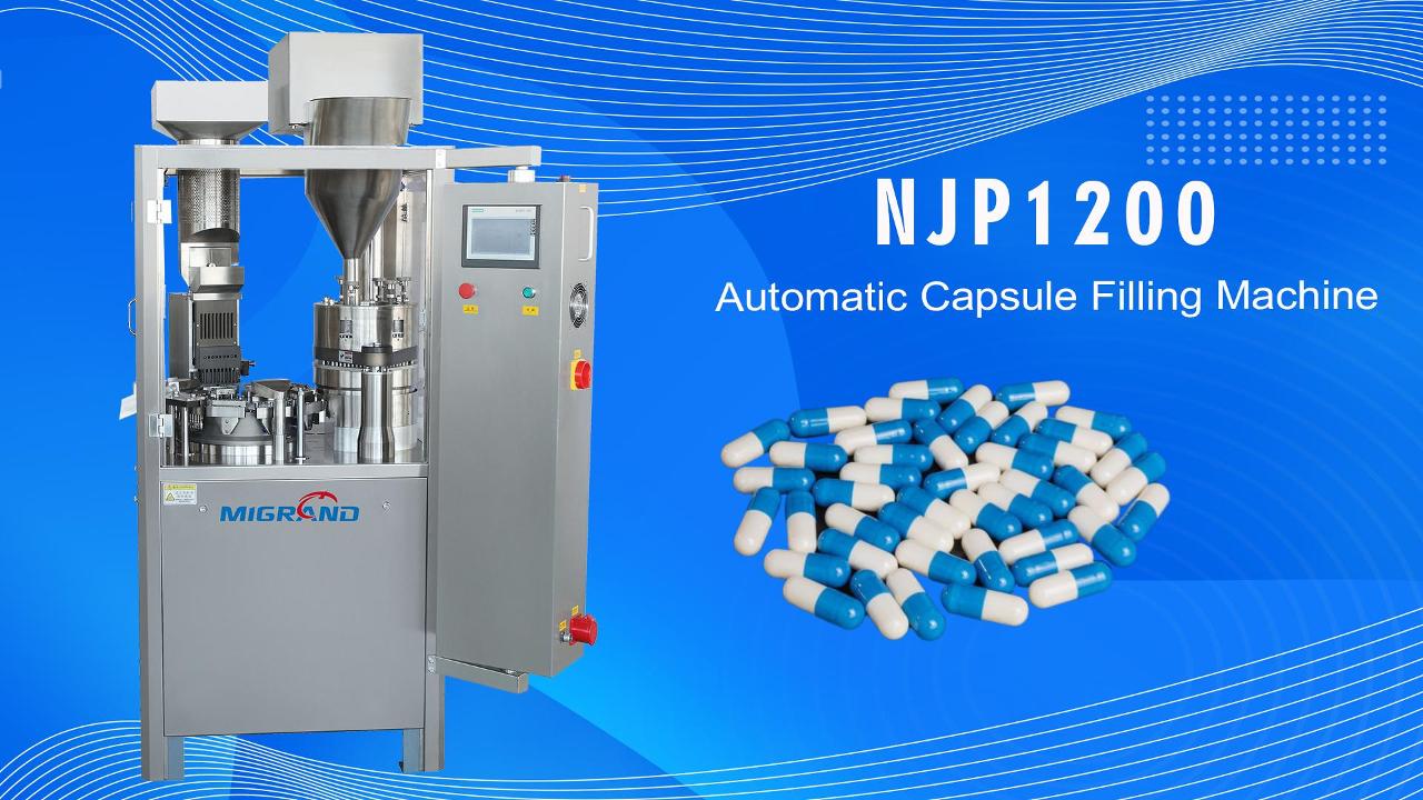 Exportation vers la Bulgarie NJP-1200 Machine de remplissage automatique de capsules en stock