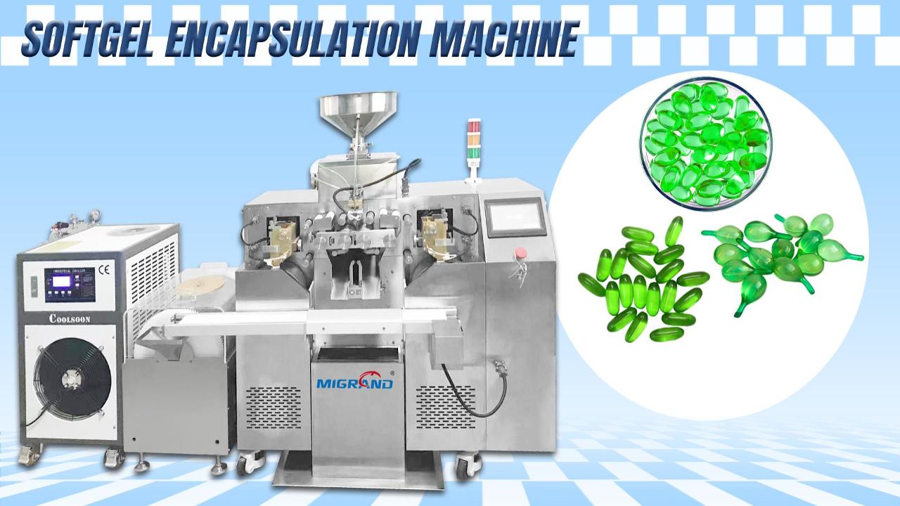 Ligne de production de capsules molles exportée vers l'Équateur