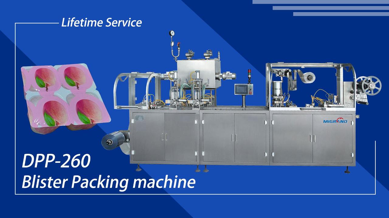 Machine d'emballage sous blister liquide DPP‑260 pour sauce aux prunes | Cas d’exportation vers la Russie