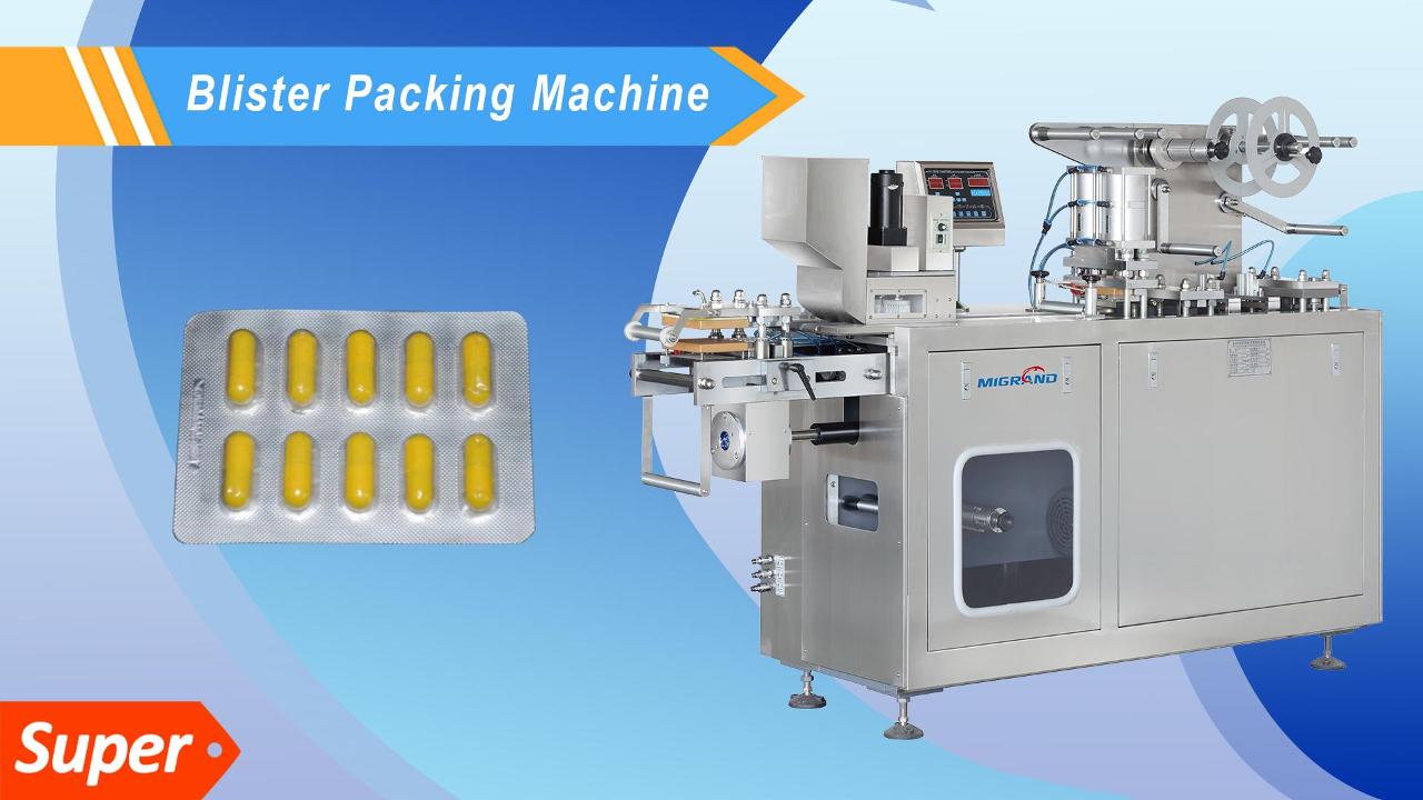 Machines d'emballage sous blister Alu-Alu et Alu-PVC exportées vers l'Amérique du Sud